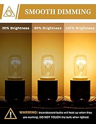 40 Watt Appliance Light Bulb, DORESshop 4Pack T8