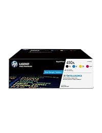 Cartuchos de tóner HP 410A negro, cian, magenta y amarillo, 4 cartuchos (CF410A, CF411A, CF412A, CF413A)