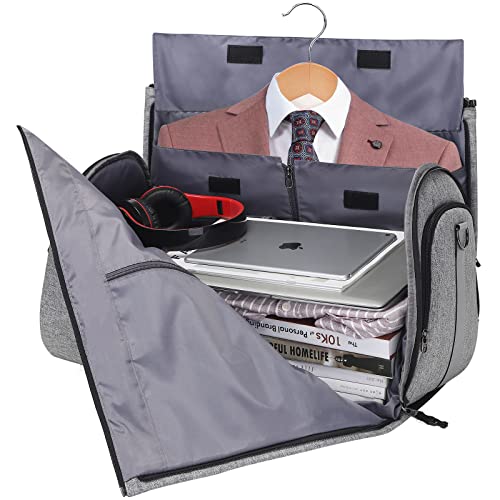 Suit Garment Bags for Men Travel, zalupri Convertible Carry on Garment