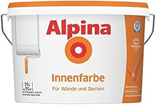 Alpina Farben Innenfarbe 10 l weiß