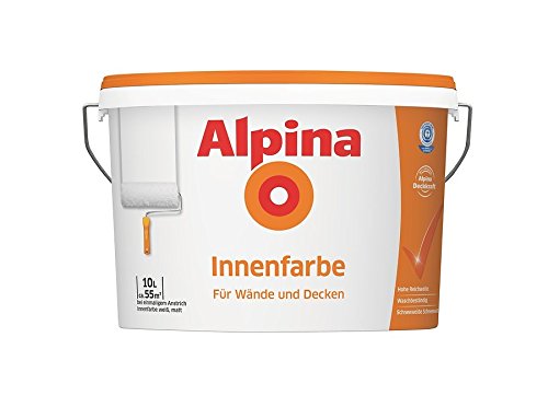 Alpina Farben Innenfarbe 10 l weiß