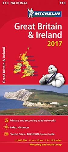 Great Britain & Ireland Road and Tourist Map by (Map)