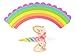 Unicorn Cupcake Toppers, Wrappers and One Giant Unicorn Balloon. Makes 24 Cupcakes