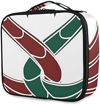 SUGARHE Downtown Skyscrapers Illinois Tourism Travel Country Urban Minimalist,Makeup Case Makeup Bag with Adjustable Compartment Large Toiletry Bag for Men Women Travel Storage Ba