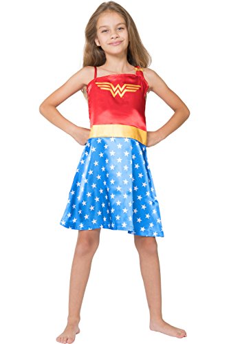 INTIMODC Comics Little Girls' Wonder Woman Costume Pajama Nightgown