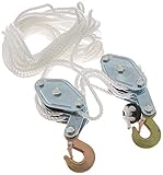 Generic Rope Pulley Block and Tackle Hoist