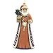 Jim Shore Heartwood Creek South Carolina Santa Orange Stone Resin Hanging Ornament, 4.5”