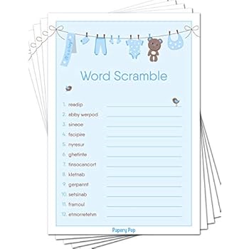 Amazon Com Fun Baby Facts Game Cards Pack Of 50 Baby Shower Amazon Com Fun Baby Facts Game Cards Pack Of 50 Baby Shower