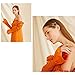 Joyci 1Pcs Exquisite Women's Hair Pin Simple Style Star Ponytail Hair Clip (Silver)