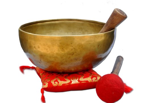 9" G Throat Chakra Old Tibetan Singing Bowl,massive mater healing singing bowl,meditation bowl from Tibet,Handmade singing bowls.