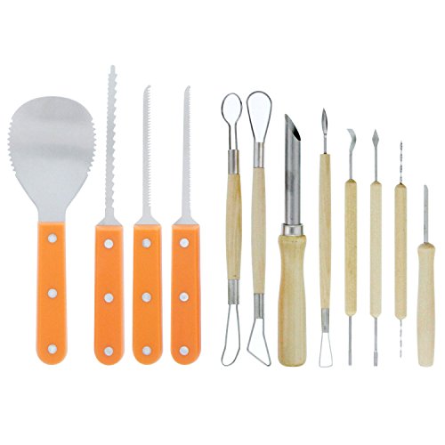 Halloween Haunters Ultimate 14 Piece Professional Pumpkin Carving Tool