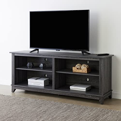 ROCKPOINT TV Stand Media Console For TV's Up To 65 Inches 58" With 4
