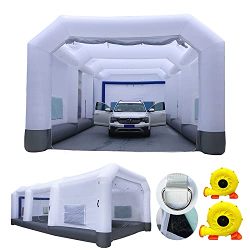 GORILLASPRO Inflatable Paint Booth，Inflatable Spray Booth with Blower