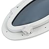 Amarine-made-Boat-Yacht-Elliptical-Oval-Opening-Portlight-Porthole-16-X-8-58-Replacement-Window-Port-Hole-ABS-White-Tempered-Glass