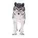 Jili Online Lifelike Nature Wild Animal Model Figurine Action Figures Kids Playset Toy Gray Wolf #2