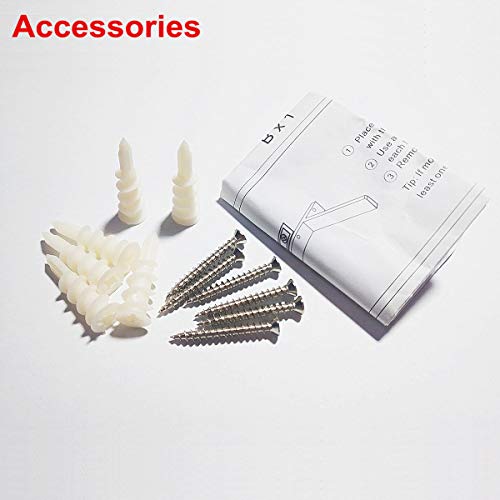 HAO Set of 2,10" Depth Floating Wall Shelves Wooden Shelving for Wall