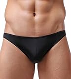 Meykiss Men's Sexy Briefs Ice Silk Breathable
