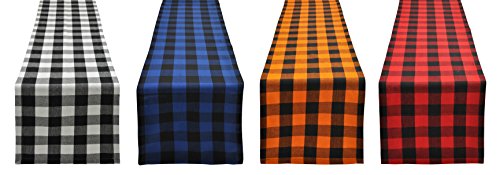 3 Yourtablecloth+Buffalo+Checkered+Tablerunner+Elegant
