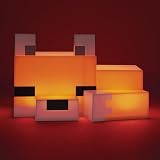 Paladone Minecraft Fox Night Light Officially Licensed Lamp Kids Gift view 2