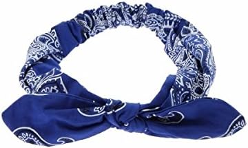 Amazon ウィゴー レディース Wego Wego バンダナターバン ブルー F ファッション小物 通販