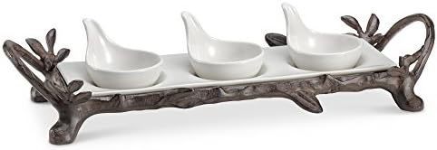Viridian Bay Mimosa Ridge Collection Madeira Condiment Server