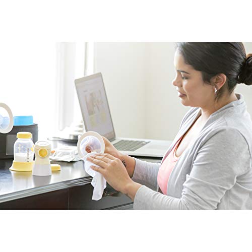 Medela Quick Clean Breast Pump and Accessory Wipes 30 Count, Resealable