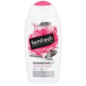 Femfresh-Ultimate-Care-Soothing-Wash-pH-Balanced-Feminine-Wash-with-Hydrating-Cranberry-and-Cornflower-Extracts-Intimate-Wash-with-Probiotics-and-Long-Lasting-MULTIActif-Complex-250-ml-Pack-of-1 Femfresh Ultimate Care Soothing Wash - Intimate Daily Vaginal Feminine Hygiene Shower Gel Cleanser – pH Balanced, Soap…