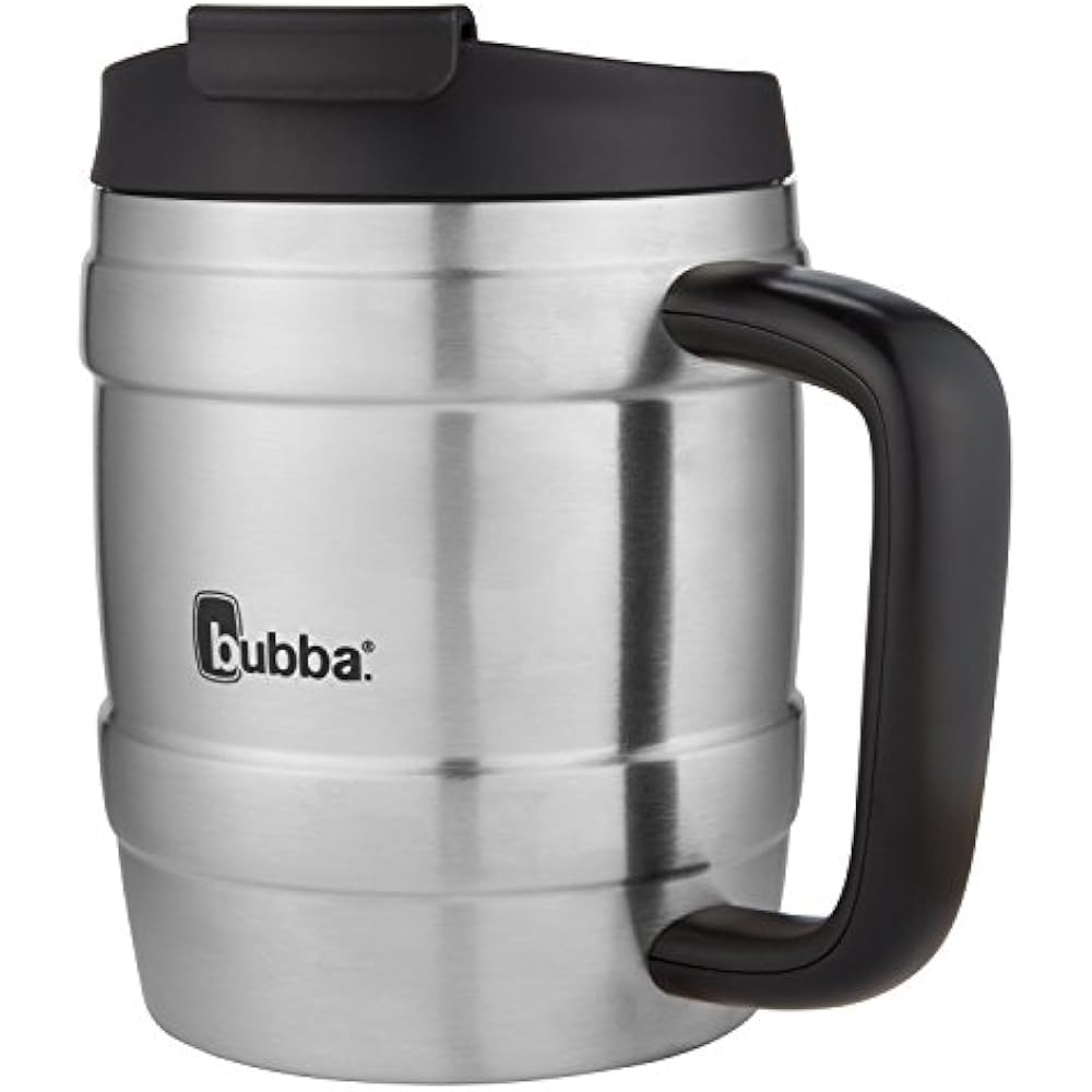 Bubba Keg VacuumInsulated Stainless Steel Desk Mug, 20 Oz, Licorice
