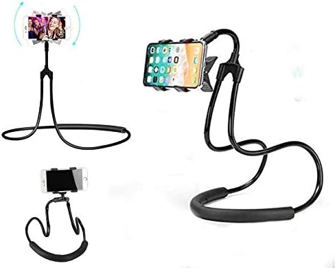 TROVON Flexible Multipurpose Hands-Free Lazy Hanging Mobile Neck Holder (Multi Color)
