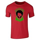 Pop Threads Happy Little Trees Funny Short Sleeve T-Shirt
