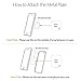 iOttie Metal Plate Kit for iOttie iTap Magnetic Vent Mount Holder (Inner Plate, Outer Plate, Clear Film Included)