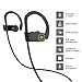 U8 ,black Bluetooth Headset, Sweatproof Wireless, Earbuds Stereo, Wireless Earbuds Compatible with iPhone XS X 8 Plus 8 Plus 7 and Samsung Bluetooth Headphones