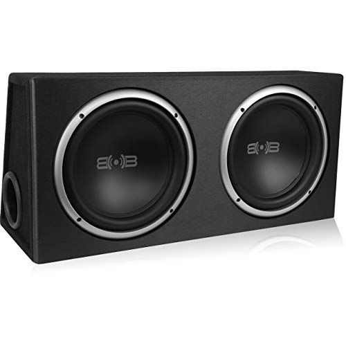 New Version 3 Belva 1000 watt Complete Car Subwoofer Package Includes Two (2) 10inch Subwoofers