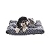 AmazonBasics Pet Dog Bed Pad - 23 x 18 x 2.5 Inch, Grey Swirl primary