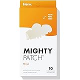 Mighty Patch™ Nose patch from Hero Cosmetics - XL Hydrocolloid Patches for Nose Pores, Pimples, Zits and Oil - Dermatologist-