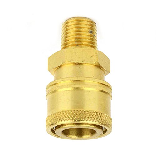 Interstate Pneumatics PW7131 Pressure Washer 1/4 inch MNPT Brass Coupler 5200 PSI