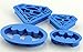 Cookie Cutters, KOOTIPS 4Pcs/set Bat Super Baking Fondant Man Cookie Cutters Cake Decoration