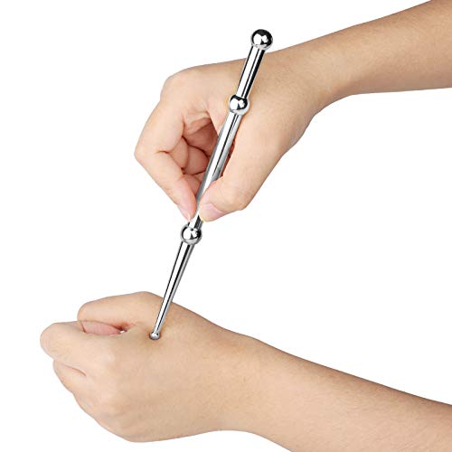 SOKISS Acupuncture Pen, Stainless Steel Deep Tissue Massage Tool-Manual Acupuncture Pen-Trigger Point Massage Pain…