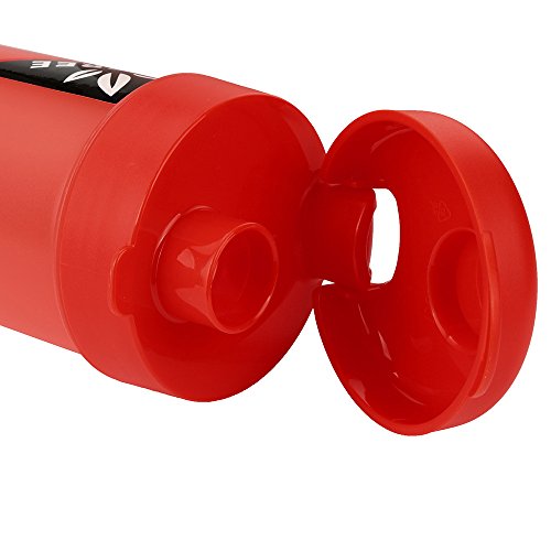 Huifa Hot Portable Sports Water Bottle Plastic Water Cup Creative Kettle Drink Travel Cup (red)
