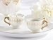 Kate Aspen Classic Teacups Tealight Holder, Gold, Set of 4
