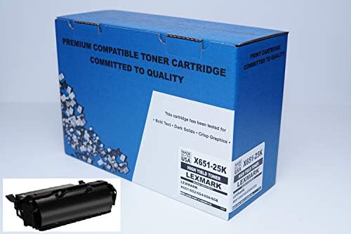 ALL CITY - USA Compatible High Yield Toner for Lexmark X651/X652/X654/X656/X658