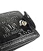 POPUCT New Men's US Dollar Bill Money Bifold Wallet(Black-large)