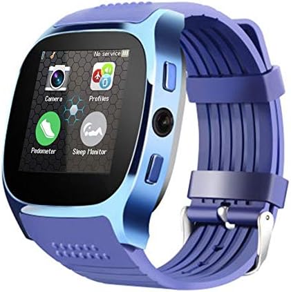 MY-T8 HD 2.0MP Camera 1.5 Inch TFT LCD Touch Screen Bluetooth Sports Smart Watch Call Messages Reminder SIM TF Card
