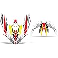 Wholesale Decals Jet Ski Graphics kit Sticker Decal Compatible with Sea-Doo Spark 3-up 2015-2018 - Bold Race