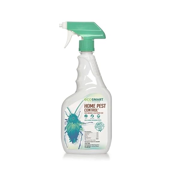 ECOSMART NATURAL, PLANT-BASED INDOOR/OUTDOOR HOME PEST CONTROL, 24 OUNCE READY-TO-SPRAY BOTTLE