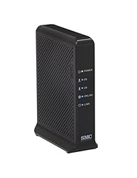 SMC Networks d3 cm1604 comcast y el tiempo Warner cable Aprobado (docsis 3.0, 16 x 4 Canal Enlace)