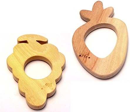 Ariro Neem wood teethers (grape and carrot)