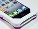 BasTexWireless Bastex 3D Silicone Panda Bear Case for Apple iPhone 4, 4s - Purple & White