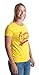 Average Joes | Funny Dodgeball Team Sports Jersey Ladies' T-Shirt-Yellow, S