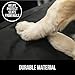 Gorilla Grip Original Premium Slip-Resistant Pet Car Seat Protector for Pets, Free Dog Bowl, Durable Protectors for Cars, SUV, Underside Grip, Waterproof, Seat Belt Openings, Pocket, Hammock: Black